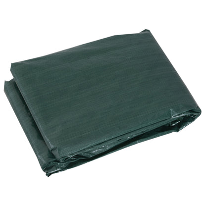 Outsunny Schutzhülle für Gartenmöbel Winterfest Wasserdicht Abdeckung Anti-UV Abdeckplane Gewebe Abdeckhaube für Gartentische Terrassenmöbel Rechteckig 235 x 190 x 90cm Grün