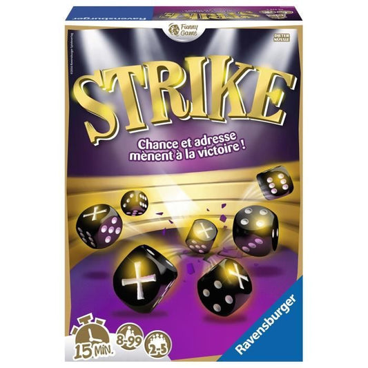RAVENSBURGER Strike Board Game (Travel Size)