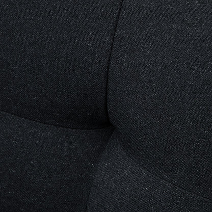 HOMCOM Schlafsofa, Gästebett, verstellbare Rückenlehne, klappbarer Tisch, 181x77x78 cm, Schwarz