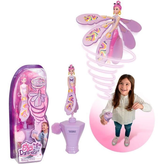Sky Dancers - LANSAY - Lovely Luna - Flying doll - Ages 6 and up