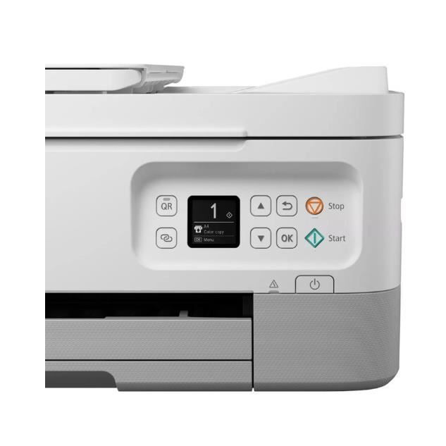 Multifunction Printer - CANON - PIXMA TS7451i - 2 FINE Cartridges - Compatible with Pixma Print Plan - Color - WIFI - White