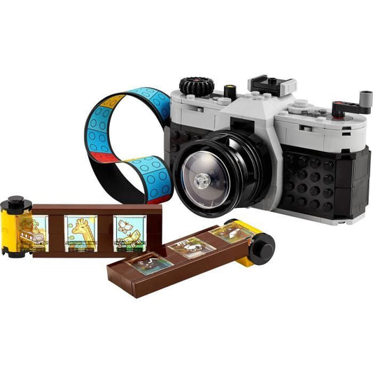 LEGO 31147 Creator 3in1 Retro Camera, Transformable Toy with 3 Models, Office and Bedroom Decor