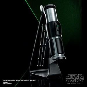 Yoda's Force FX Elite Electronic Lightsaber with LEDs and Premium Sound Effects, Ages 14 and Up, Star Wars The Black Series