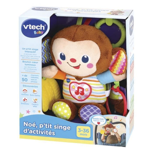 VTECH BABY - Noah, Little Activity Monkey - Awakening Toy