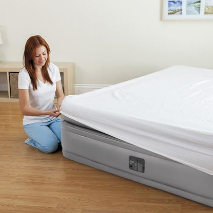 INTEX PRIME COMFORT FIBER TECH mattress 99x191 - Inflatable - Adjustable firmness - 51 cm - Electric - 1 person