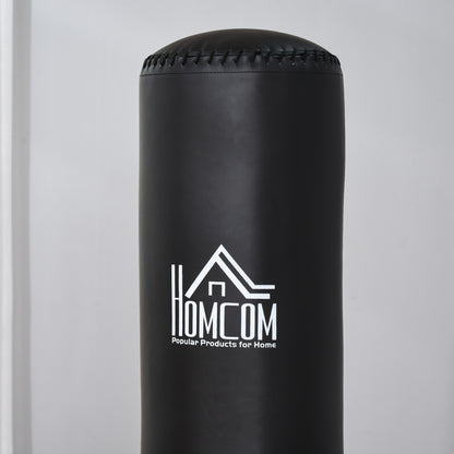 HOMCOM Boxsack freistehend 170cm Standboxsack mit Saugnapf-Basis Kickboxsack schwerer Boxing Trainer für Erwachsene Jugendliche Fitness Boxsack für Krafttraining Boxtraining MMA-Training