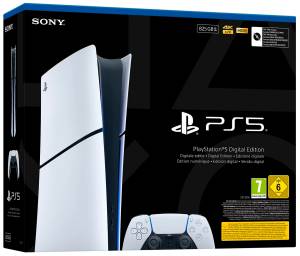 PS5 Console 825GB Digital Edition E Chassis White ITA