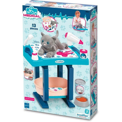 18 -month blue ecoiffier grooming table