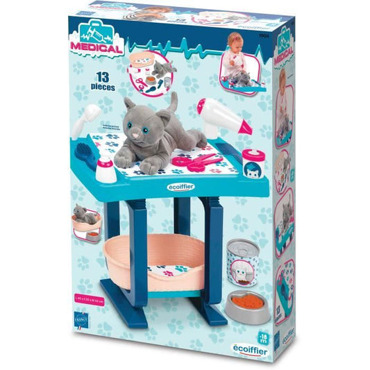 18 -month blue ecoiffier grooming table