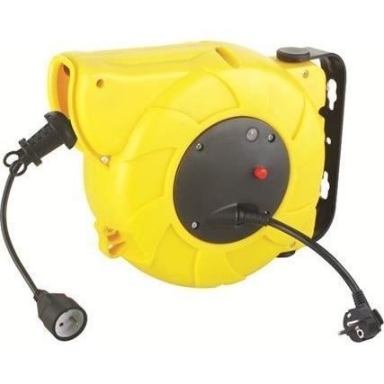 Automatic reel - GAO - 20m - H05VV-F 3x1.5mm², IP20