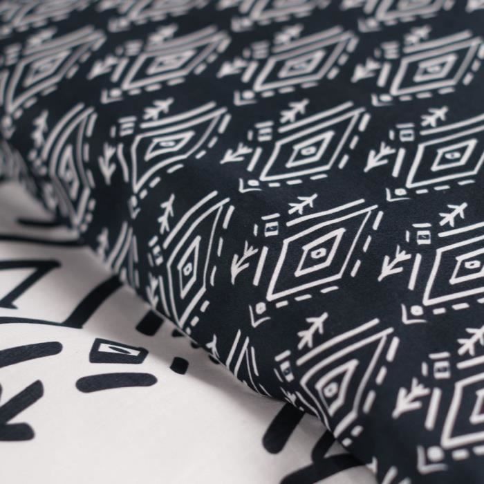 Bedding set - TODAY - Sunshine - 2 people - 240x260cm - Cotton - Ethnic print