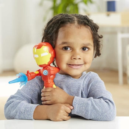 Spidey Iron Man Figure 22 cm, Toy for children, from 3 years old, Hasbro Marvel Spidey and His Amazing Friends