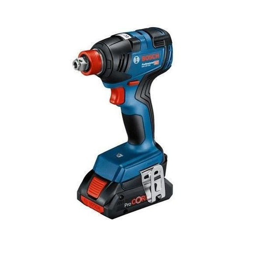 Pack 5 tools: GSR 18V-55 + GST 18V-125 S + GKS 18V-57-2 + GSA 18V-28 + GDX 18V-200 + 3 4.0Ah batteries + GAL 18V-40 + bag L