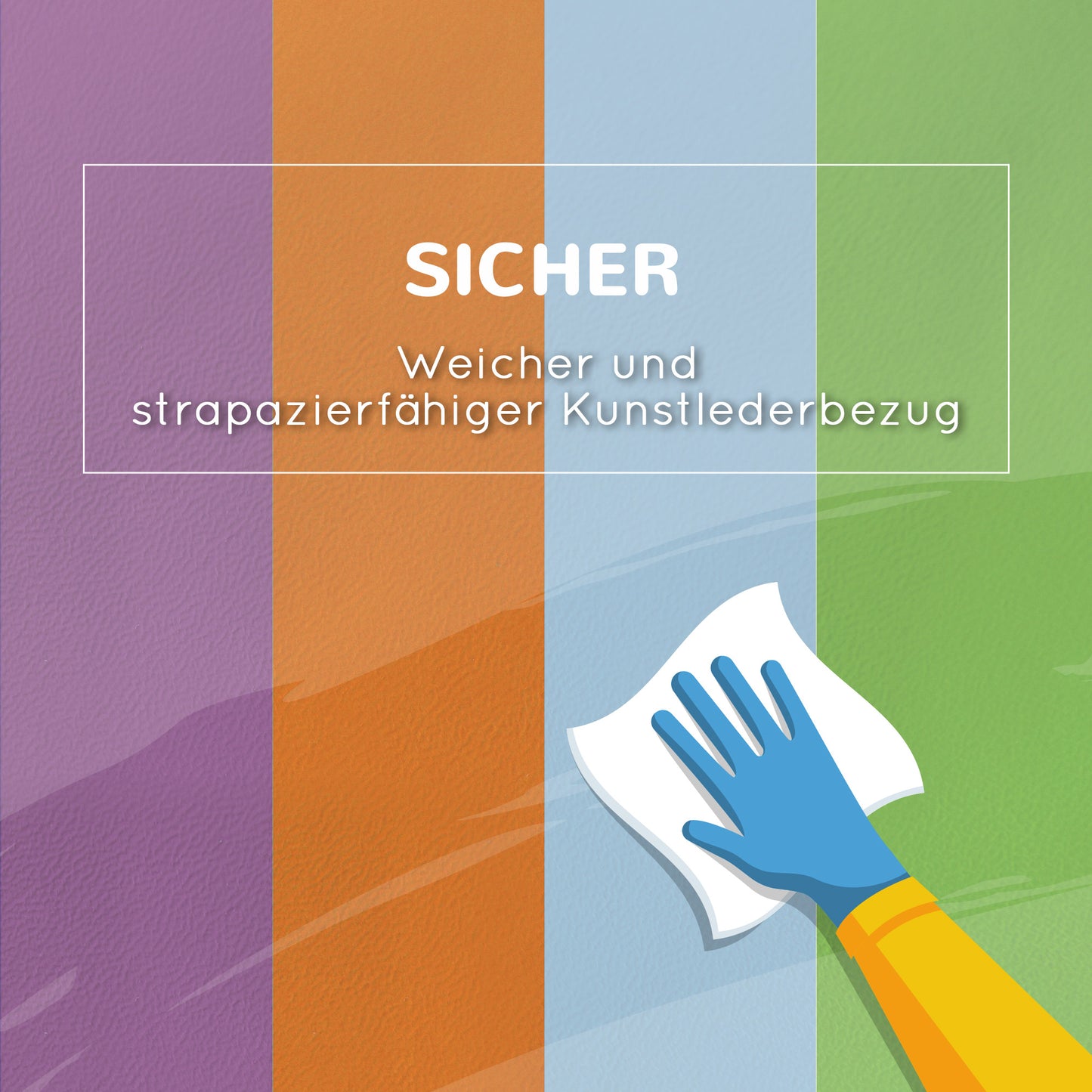 HOMCOM Saftbaustein-Set für Kinder, Kletter- und Krabbelspielzeug, weiches Kunstleder, EPE-Schaum, Mehrfarbig