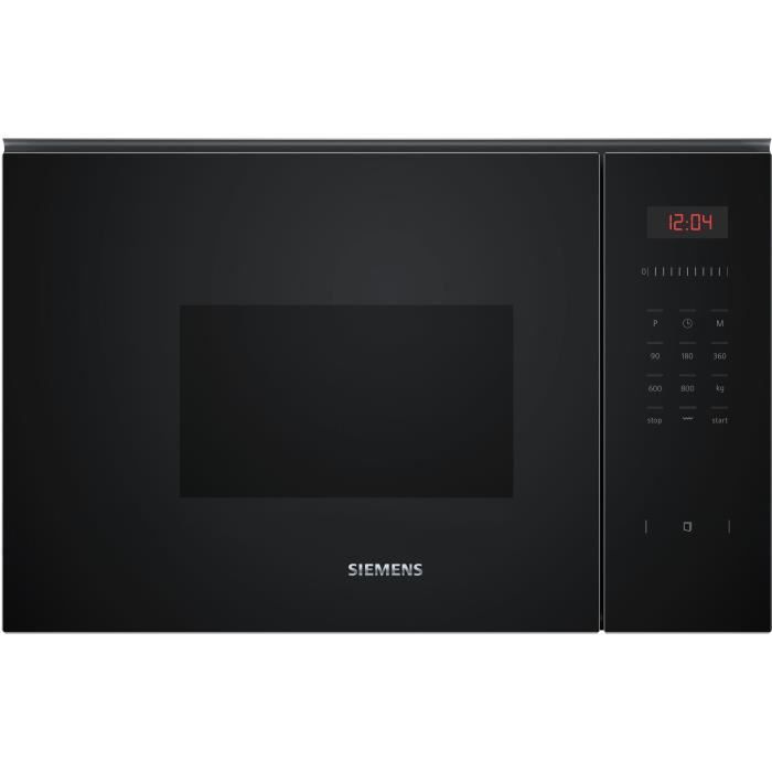 Built-in microwave + grill - SIEMENS IQ300 - BE523LMB1F - Black - 1 cooking mode - 38.2 x 59.4 x 31.7 cm