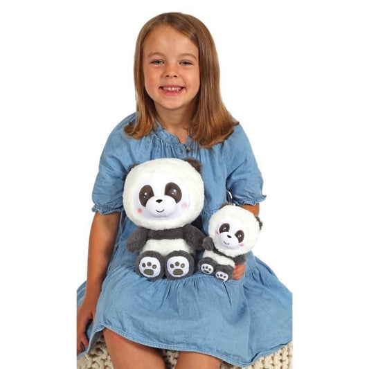 Panda Hoody Pets plush toy - GIPSY TOYS - 24 cm