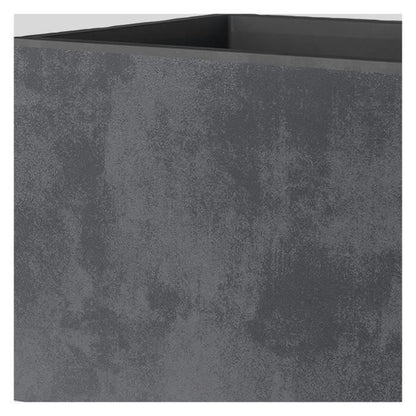 Muret Planter - DEROMA - Millennium R - Anthracite - With water reserve - 79 cm