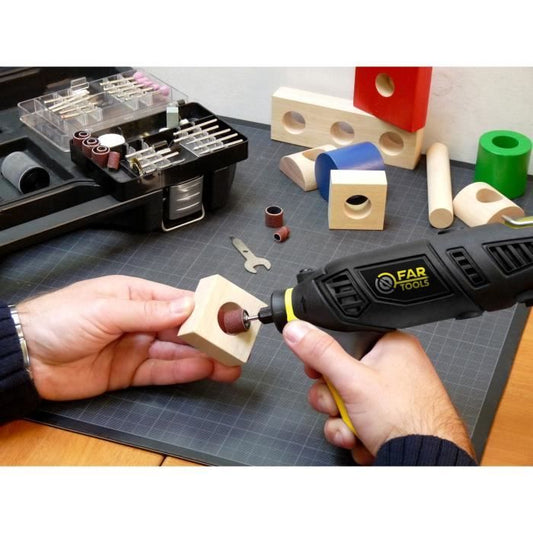 FARTOOLS DCP 170 Mini Grinder - 170 W - speed variator - quick tool change - speed 8000-35000 rpm