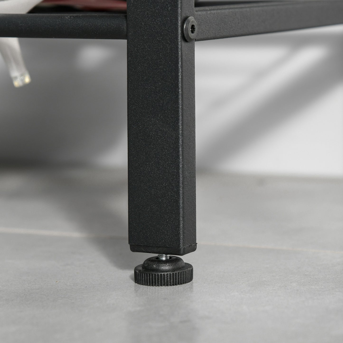 HOMCOM Garderobenständer Schuhregal Kleiderständer mit 8 Haken 2 Ablagen MDF Schwarz 72 x 34 x 185 cm