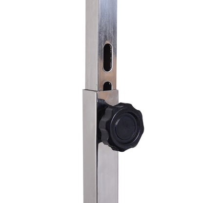 PawHut Haustierpflegetisch Haustier Trimmtisch Hunde Schertisch mit Schlingen Hundepflegetisch für Haushaltsbaden Haartrocken och Haarschneiden höhenverstellbar Schwarz