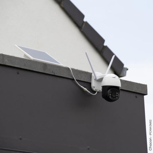 2 cameras with solar panel - CHACON - 2-IPCAM-DM02 - Outdoor - WiFi