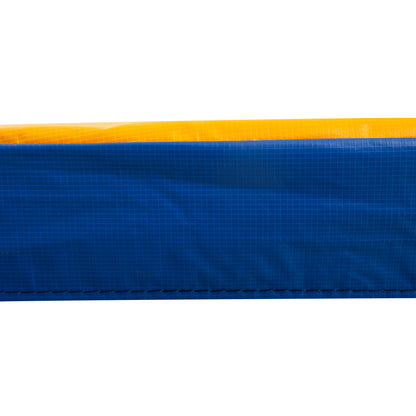 HOMCOM Trampolin Randabdeckung Ø305 cm breit, Reißfest UV-resistent Federabdeckung, Wasserabweisend, Trampolinzubehör Randschutz Sicherheitsnetz Ersatzteile für Gartentrampoline, Bunt