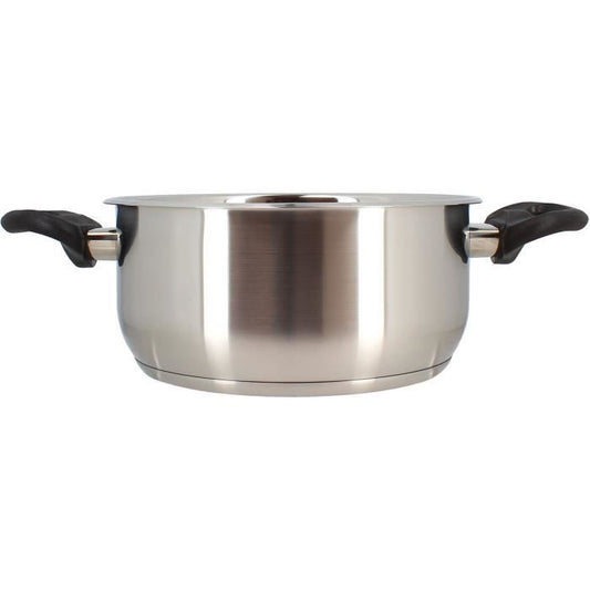 Dutch oven - MENASTYL - First 20 cm - Stainless steel - Suitable for all hobs including induction