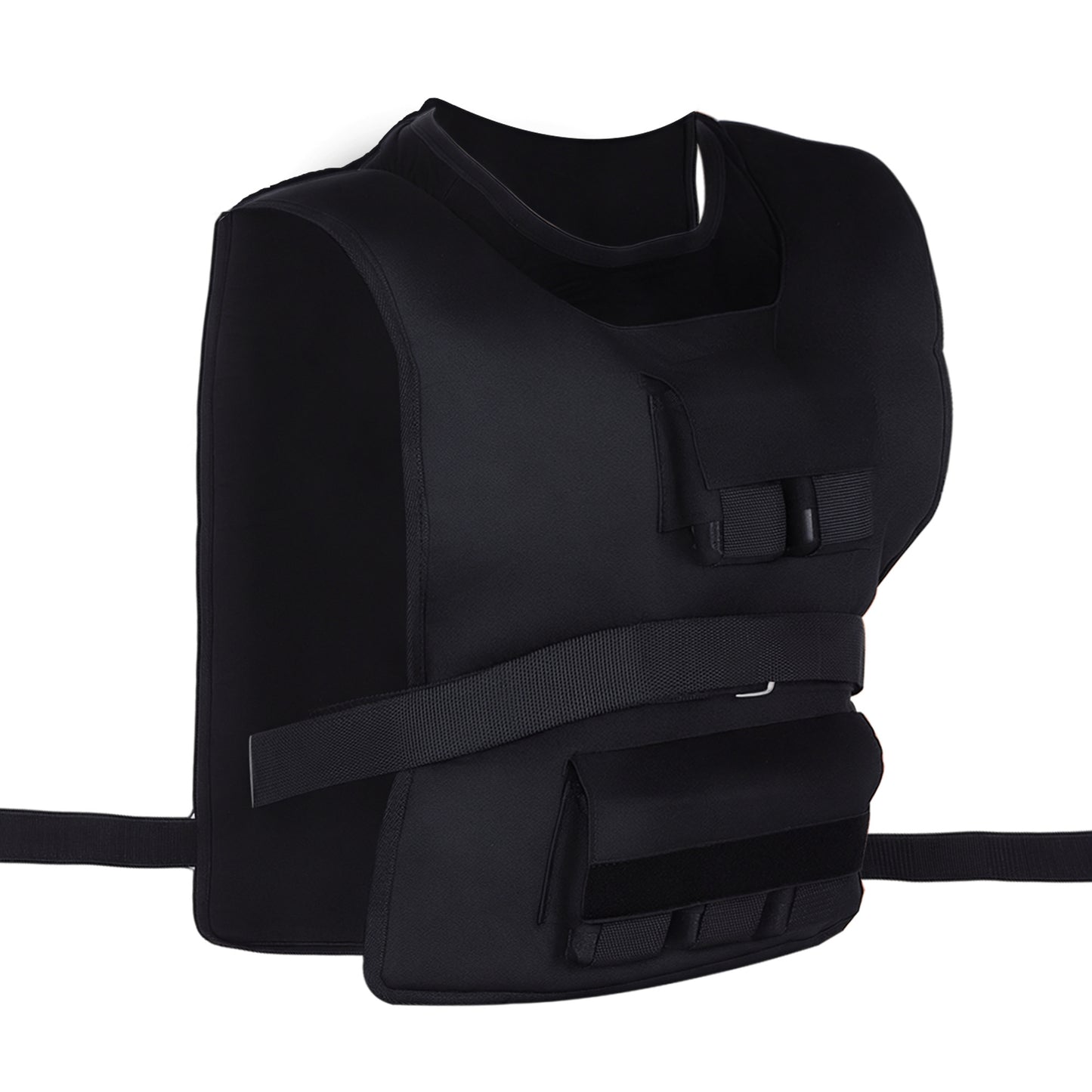 HOMCOM Gewichtsweste 15 KG / 20 KG / 30 KG verstellbare Trainingsweste mit herausnehmenbar Gewichten Laufweste Damen Herren für Muskelaufbau Krafttraining, Laufen, Fitness, Cross Training