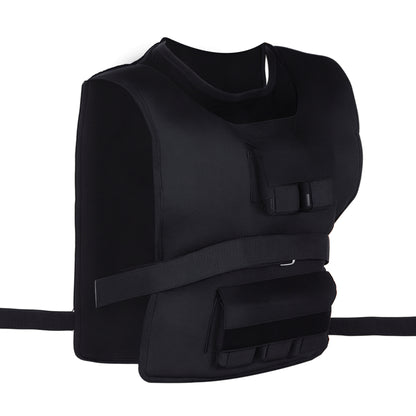 HOMCOM Gewichtsweste 15 KG / 20 KG / 30 KG verstellbare Trainingsweste mit herausnehmenbar Gewichten Laufweste Damen Herren für Muskelaufbau Krafttraining, Laufen, Fitness, Cross Training