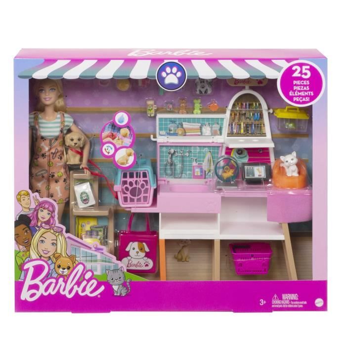 BARBIE Barbie and her Pet Shop