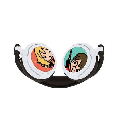 HARRY POTTER - Wired stereo headphones - Foldable for children with listening volume limitation