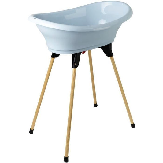 THERMOBABY BATH KIT VASCO Fleur Bleue: bathtub + feet + drain hose
