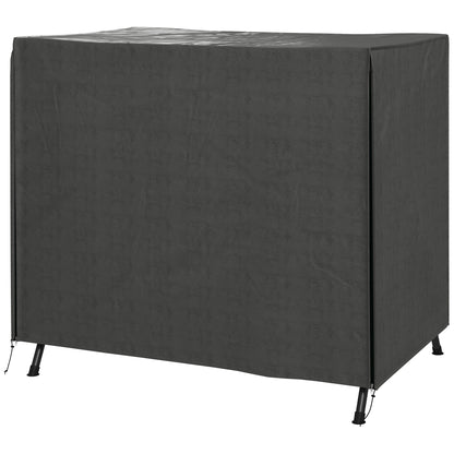Outsunny Abdeckung für Gartenschaukel, Schutzhülle für Hollywoodschaukel, Abdeckhaube, wasserfest, 177 x 114 x 152 cm, Grau
