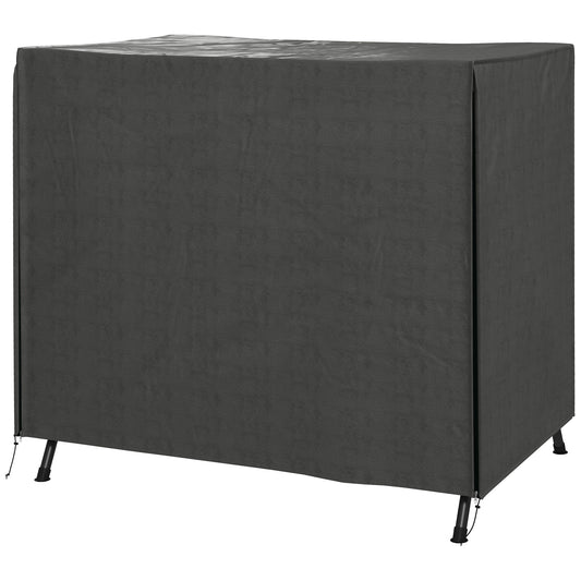 Outsunny Abdeckung für Gartenschaukel, Schutzhülle für Hollywoodschaukel, Abdeckhaube, wasserfest, 177 x 114 x 152 cm, Grau