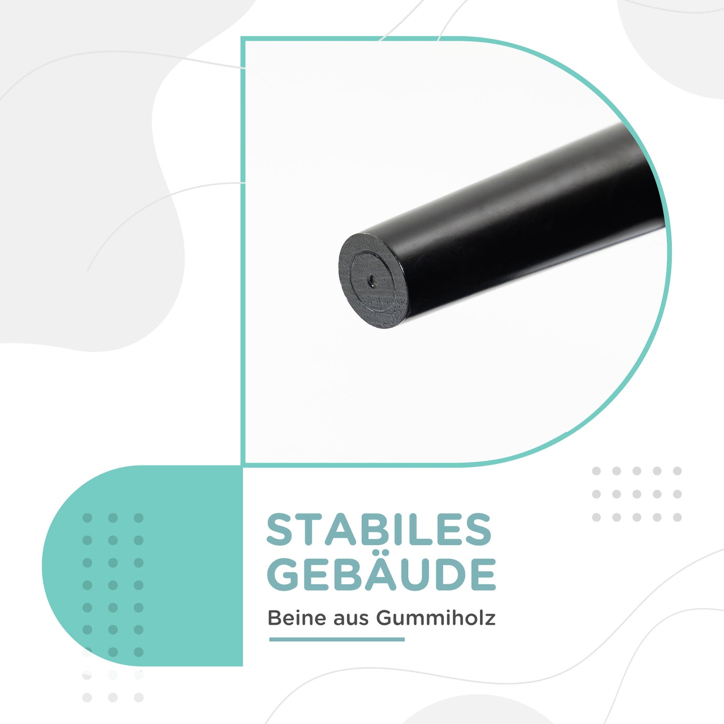 HOMCOM Gepolsterte Sitzbank für Schlafzimmer und Flur, bis 130 kg belastbar, 102 x 36 x 51 cm, Grün