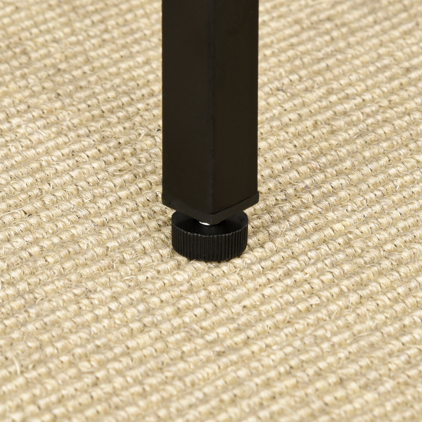 HOMCOM Bartisch-Set Stehtisch mit 4 Barhockern 5-teiliges Tischset Stahl Eiche