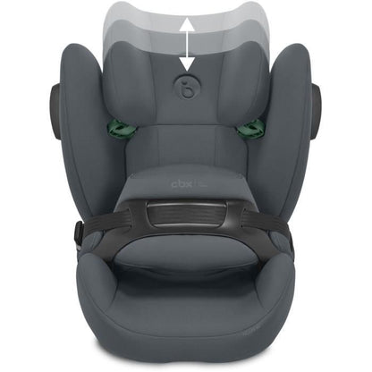 Car seat - CYBEX - Pallas B3 i-Size Cobblestone Gray - Group 1/2/3 - Reclining - Dark gray