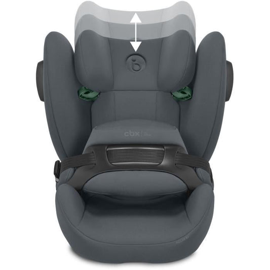 Car seat - CYBEX - Pallas B3 i-Size Cobblestone Gray - Group 1/2/3 - Reclining - Dark gray