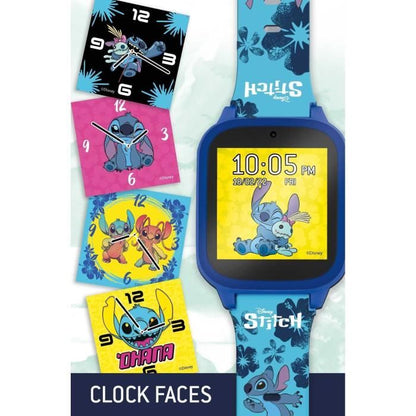 Educational Watch - HI TECH - STITCH - Customizable dials, 5 interactive games