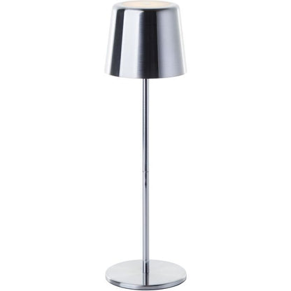 Outdoor table lamp - BRILLIANT - XAANA - Rechargeable - Chrome - LED - 2W - 160lm - CCT - DIM - USB - IP44