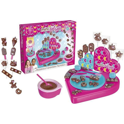 LANSAY Mini Delights Cooking Game My Super Chocolate Workshop 5 in 1 - Girl - from 6 years