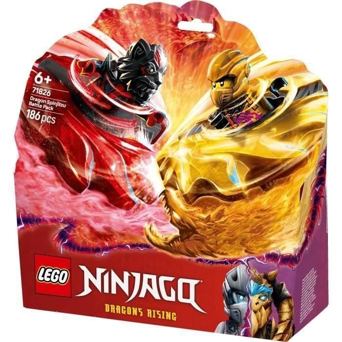 LEGO NINJAGO 71826 Spinjitzu Dragon Battle Pack - Building Toy for Ages 6 and Up