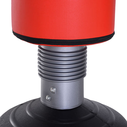 HOMCOM Standboxsack höhenverstellbar mit Federung Rot