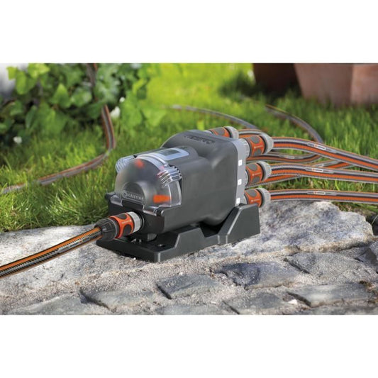 Gardena Automatic selector-6 independent water outputs-Unique Gardena connection-Complete connection kit-(8193-20)