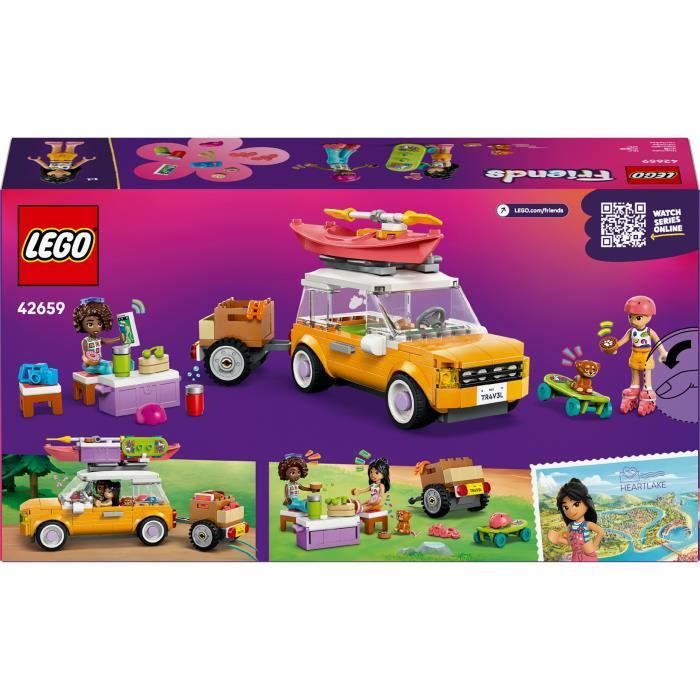LEGO Friends 42659 Road Trip with Friends - Building Set for Girls Ages 6