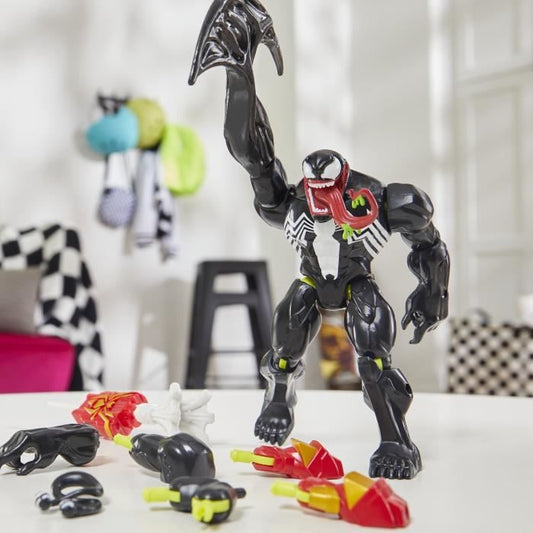 MixMashers Venom Deluxe, 12 cm customizable figurine to mix and match with accessories, Marvel, from 4 years old