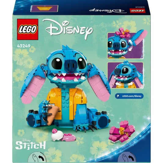 LEGO | Disney 43249 Stitch, Building Set for Kids, Ice Cream Cone and Figure