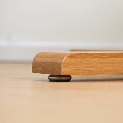 HOMCOM Garderobe Kleiderständer Hutständer, 8 Haken, 49,5 cm x 49,5 cm x 178 cm, Natur