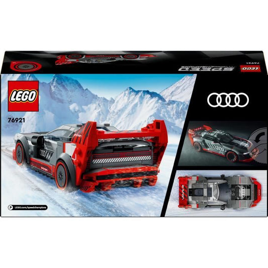 LEGO Speed Champions 76921 Audi S1 e-Tron Quattro Race Car, Toy Vehicle