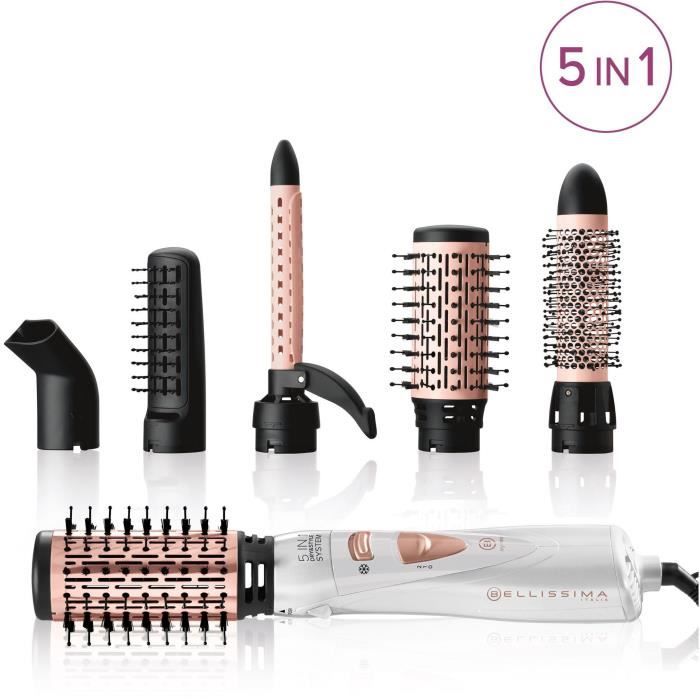 Blowing Brush - Bellissima - My Pro GH18 1100 - Professional with Ceramic Tips - 5 in 1 Dry & Style System
